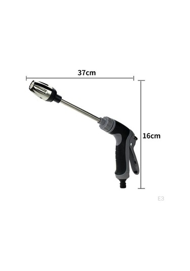 Novahub Çinko Alaşımlı Bahçe Hortumu Metal Püskürtücü, Yüksek Basınçlı, Ağır Hizmet, Kullanışlı Ve Dayanıklı