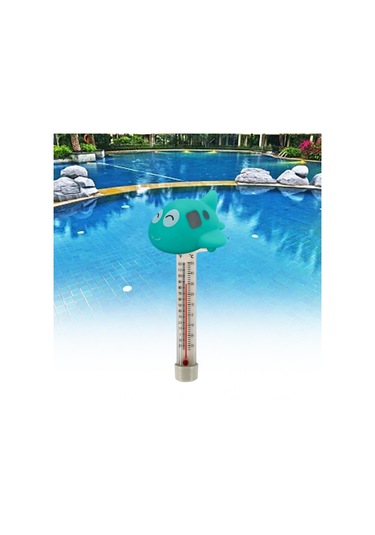 Suntek Yüzer Havuz Termometresi Jakuzi Akvaryumlar Uçak-şekli