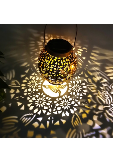 Veranda Çim Küresel İskelet Projeksiyon Lambası Metal L6343-3 Diğer