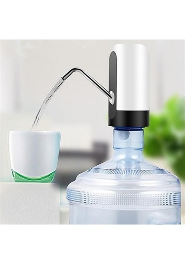 Buffer Usb İle Şarj Edilebilir Elektrikli Otomatik Damacana Su Pompası Çok Renkli