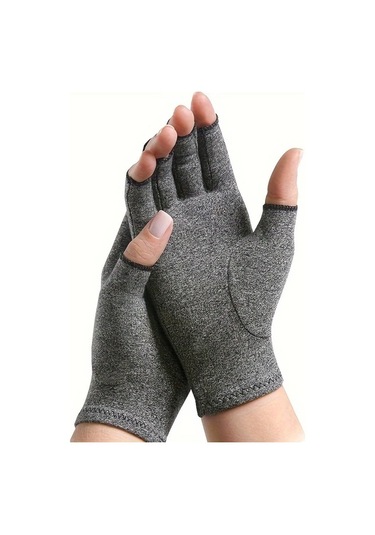 Chuangyinshop Siyah M Bilek Destekli Unisex Kompresyon Eldiveni Gün Boyu Rahatlık Karpal Tünel