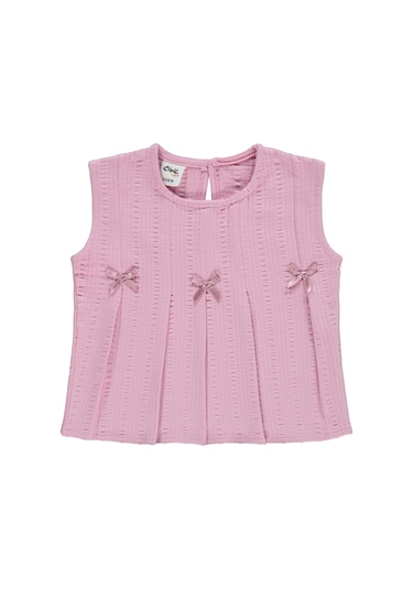 Civil Baby Kurdelalı Şortlu 6-18 Ay Takım - Pembe