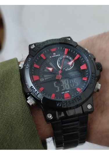 Naviforce Erkek Kol Saati Çift Kordonlu Dijital & Analog 2102