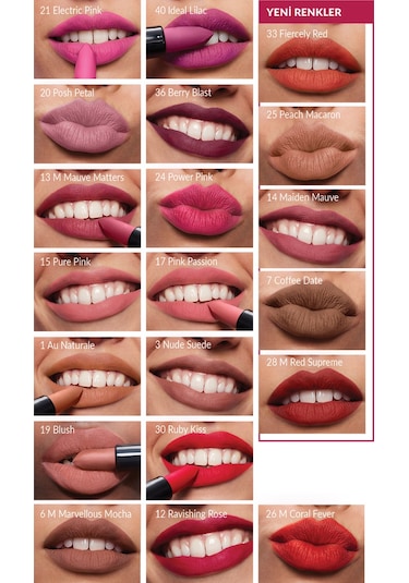 Ultra Mat Ruj - Pink Passion Diğer