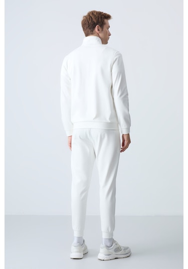 Tommy Life Hugo Ekru Jogger Erkek Eşofman Takım - 85198 Ekru