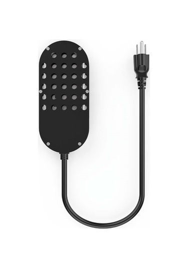 Geeksen 250w Otomatik Konstatlı Sıcaklıklı Kuş Banyosu Isıtıcı - Kışta Suyu Dondurmayan Havuz Deicer 1 Metre Kablolu, Amerikan Standartı