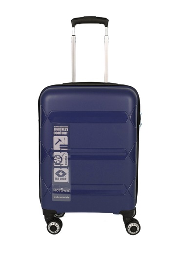 Hotowa Gold Pp Valiz 8011 Koyu Mavi Tsa Kilitli Orta Boy Koyu Mavi