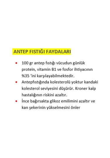 Tuğba Kuruyemiş Antep Fıstığı 500 Gr