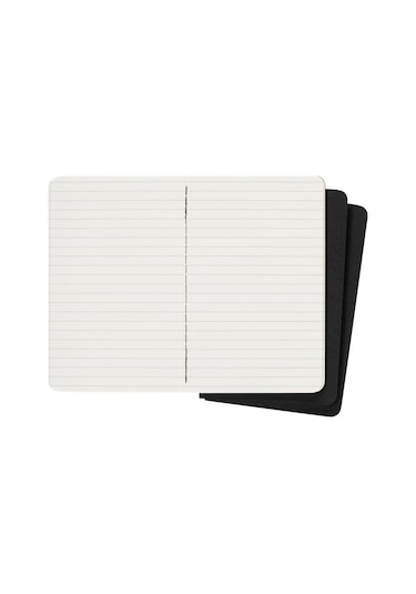 Moleskine Çizgili Cahier Not Defteri 3 Lü Set Cep Boy Siyah