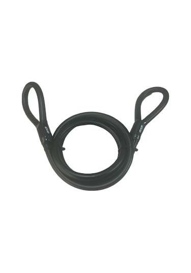 U Kilit 180x245 Mm + 15x2000 Mm Çelik Halat, 2 Parçalı Kilit
