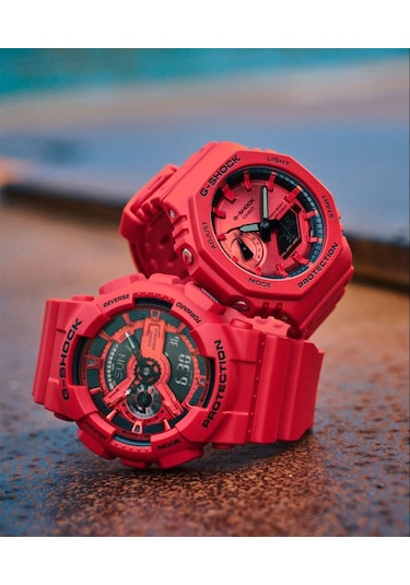 Casio Ga-2100rrb-4adr Kol Saati Metalik