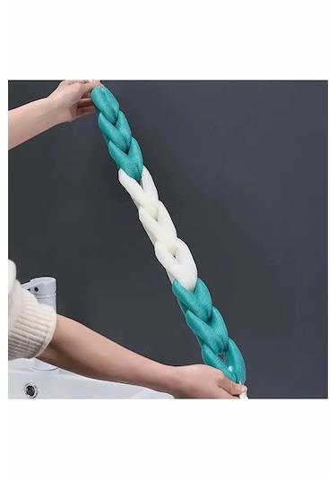 Uzun Örgülü Esnek Sırt Lifi Lüx Banyo & Duş Lif