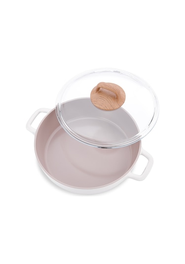 Korkmaz Gusto Seramik Kısa Tencere 24x6,5 Cm A2981