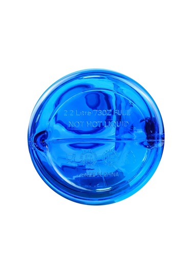 70 Oz Spor Su Şişesi, Bükülme Kapağı, Mavi Şişe Sızıntılı Su Sürahileri Mavi