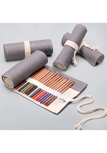 Agoodshop Kanvas Kalem Rulo Sarma - 48 Yuva 3bp-yeşil