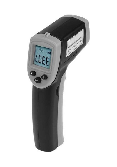 Pazly Endüstriyel Kızılötesi Termometre -50 C - 380 C Arası Hassas Ölçüm - Aaa Pil Dahil Değil