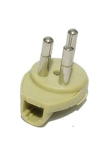 Telefon Priz Fişi Rj11 3 Lü Priz Çevirici Soketli