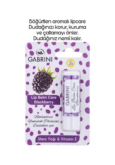 Gabrini Blackbery Lip Care Balm