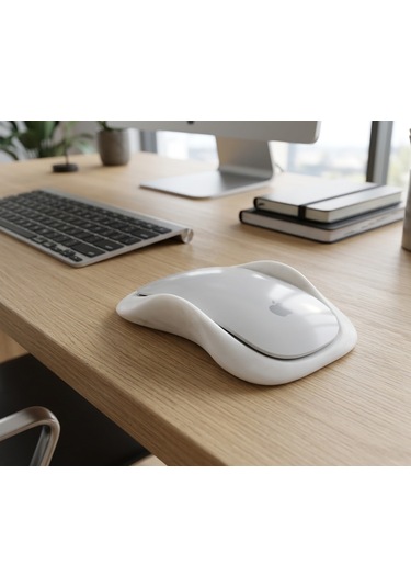 Kablosuz Mouse Ergonomik Tutuş Aparatı Konforlu Kullanım Sağlayan 1