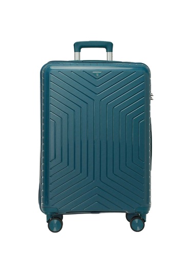 Lumberjack Parıs -b Pp 5pr Petrol Unisex Büyük Boy Valiz Mavi