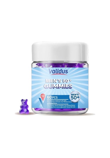 Validus Men's 50+ 60 Gummies