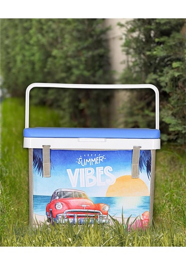 20 Lt Kumaş Buzluk Termos 1029 Cooler Box Karışık Çok Renkli