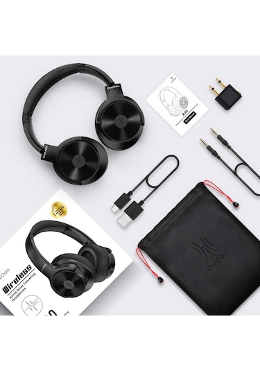 Zore Oneodio A30 Bluetooth Kulaklık-Siyah