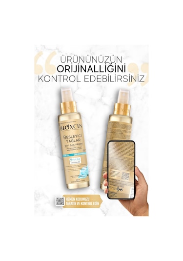 Bioxcin Besleyici Yağlar Sıvı Saç Kremi 200 Ml - Sülfatsız, Kuru Ve Yıpranmış Saçlar Saç Dökülme Karşıtı