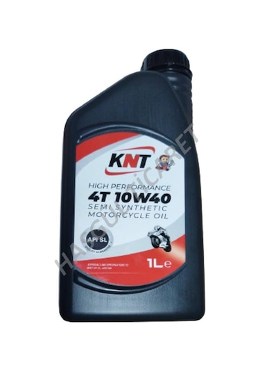 Hsgl Motorsiklet Knt 4t 10W 40 Motor Yağı Apı Sl Yarı Sentetik N11.517