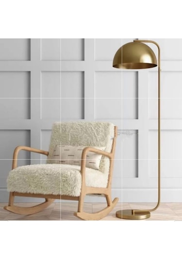 Retro Metal Dekoratif Eskitme Kaplama Rustik Mafsallı Başlık Köşe Lambası Lambader Başlık Çap:40cm