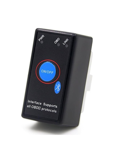 Elm327 Bluetooth V.1.5 Araç Arıza Tespit Cihazı Obd2 On/Off