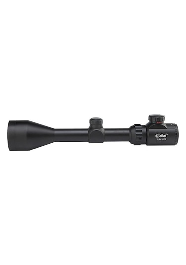 3-9x50 Zoomlu Dürbünü Kırmızı, Yeşil Işık Çelik Gövde Açık Gri