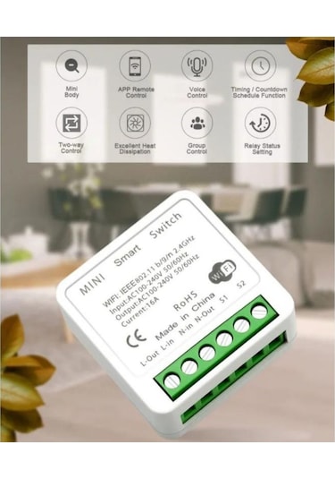 Tuya Destekli Akıllı Işık Anahtar