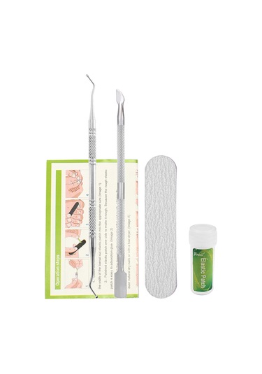 Moveevo Paronişi Düzeltme Aleti Batık Tırnaklar Ve Kıvırcık Tırnaklar Düzeltme Aleti Seti 24 Yama