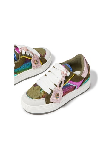 Kurt Geiger Çocuklar Için Güzel Tasarımlı Sneaker Açık Yeşil