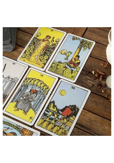 Tarot Kartı 78'li Klasik Tarot Destesi Türkçe