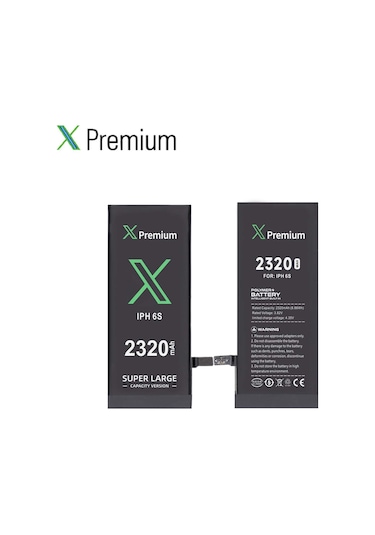 Xpremium Apple Uyumlu iPhone  6s Batarya Pil Süper Yüksek Kapasiteli Güçlendirilmiş 2320 Mah
