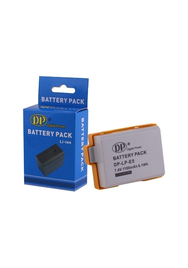 Canon Eos 450D-500D-1000D Lp-E5 Batarya