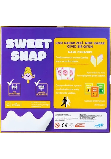 01762 Mega, Sweet Snap Kutu Oyunu