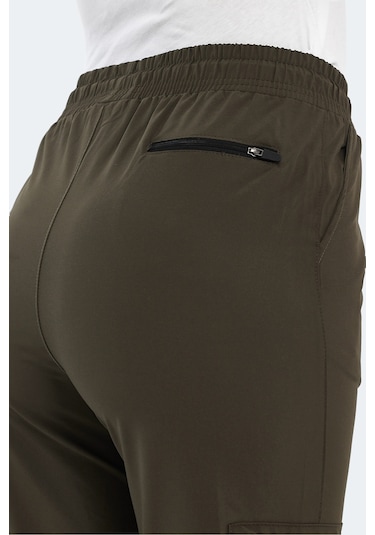 Slazenger Naoko 2 Li Set Kadın Eşofman Altı Siyah - Haki