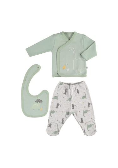 Bibaby Gamer Dinazours 10Lu Set 63187 Yeşil Gri
