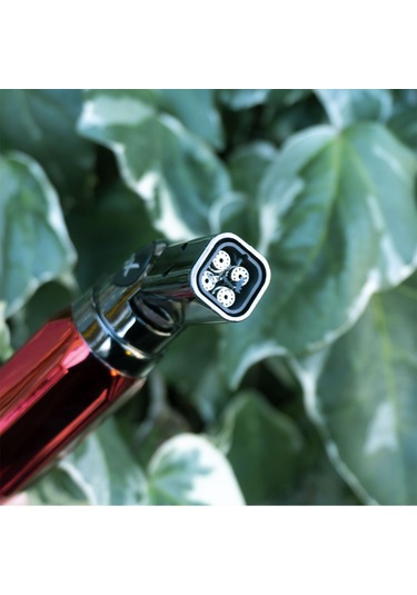 Rox Bs-106 Dört Alev Çıkışlı Mini Bütan Gaz Torch Pürmüz Kırmızı