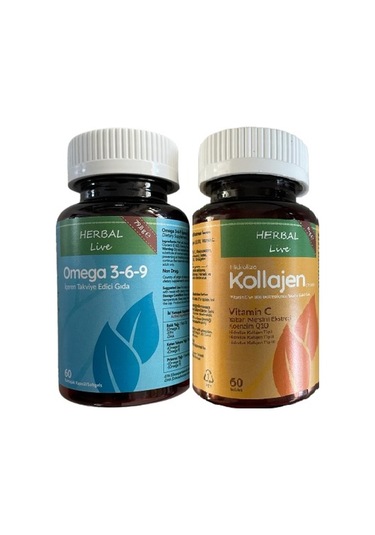 Herballive Kolajen-I-Ii-Ii ve Omega 3-6-9 Bağışıklık Güçlendirici
