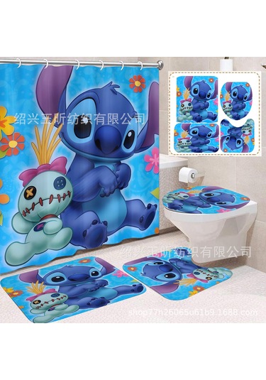 Maiyame Yüksek Kaliteli Polyester Banyo Perdesi - Su Geçirmez, Mantar Koruyucu, Kalın, Günlük Kullanım İçin, 350g, 3'lü Set Dd48 Diğer