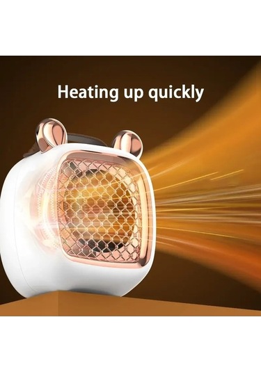 Trendooze Mini Taşınabilir Akıllı Havalı Elektrikli Isıtıcı Dongjing Isı Yalıtımlı