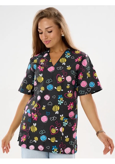 Nairimed Kadın Tıbbi Gömlek 376391679 Siyah