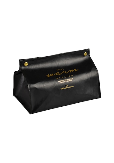 B-dayanıklı Masaüstü Peçete Pompalama Kağıt Mendil Pratik Çok Fonksiyonlu Klasik Deri Saklama Kabı Ev Dekor