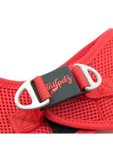 Tailpetz Air Mesh Harness Göğüs Tasması Neon Kırmızı Medium