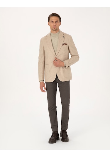 Pierre Cardin Erkek Bej Ceket 50313336-vr011 Bej Pierre Cardin Erkek Bej Ceket 50313336-vr011 Bej