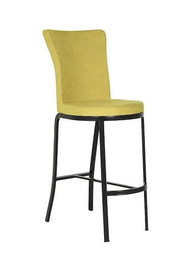 ROYAL KOLLU BAR SANDALYESİ Siyah
